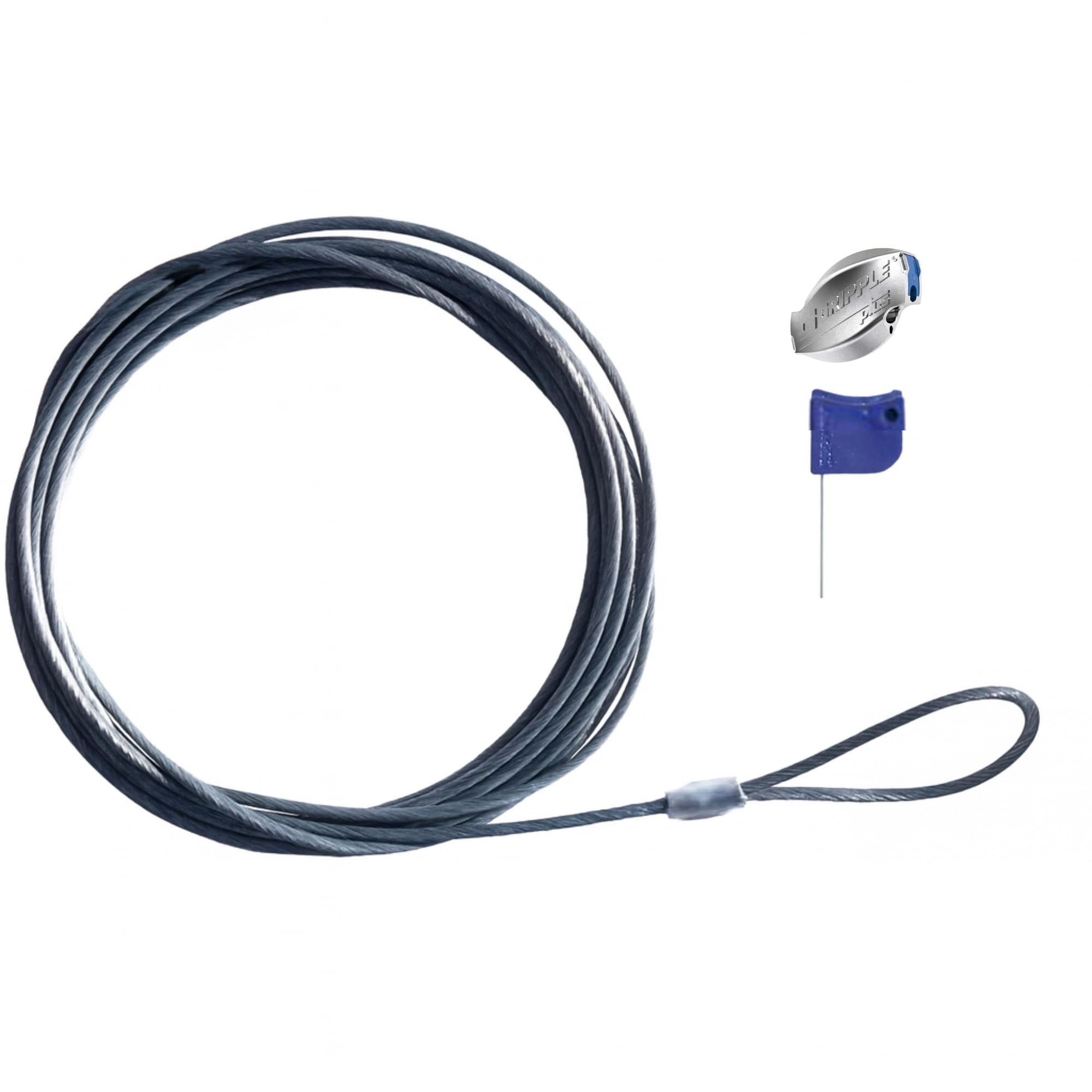 Gripple GPAK4 Fence Post Bracing Kit for Wooden or Metal Posts (16.5' ft Cable and GP Large Joiner) (1)