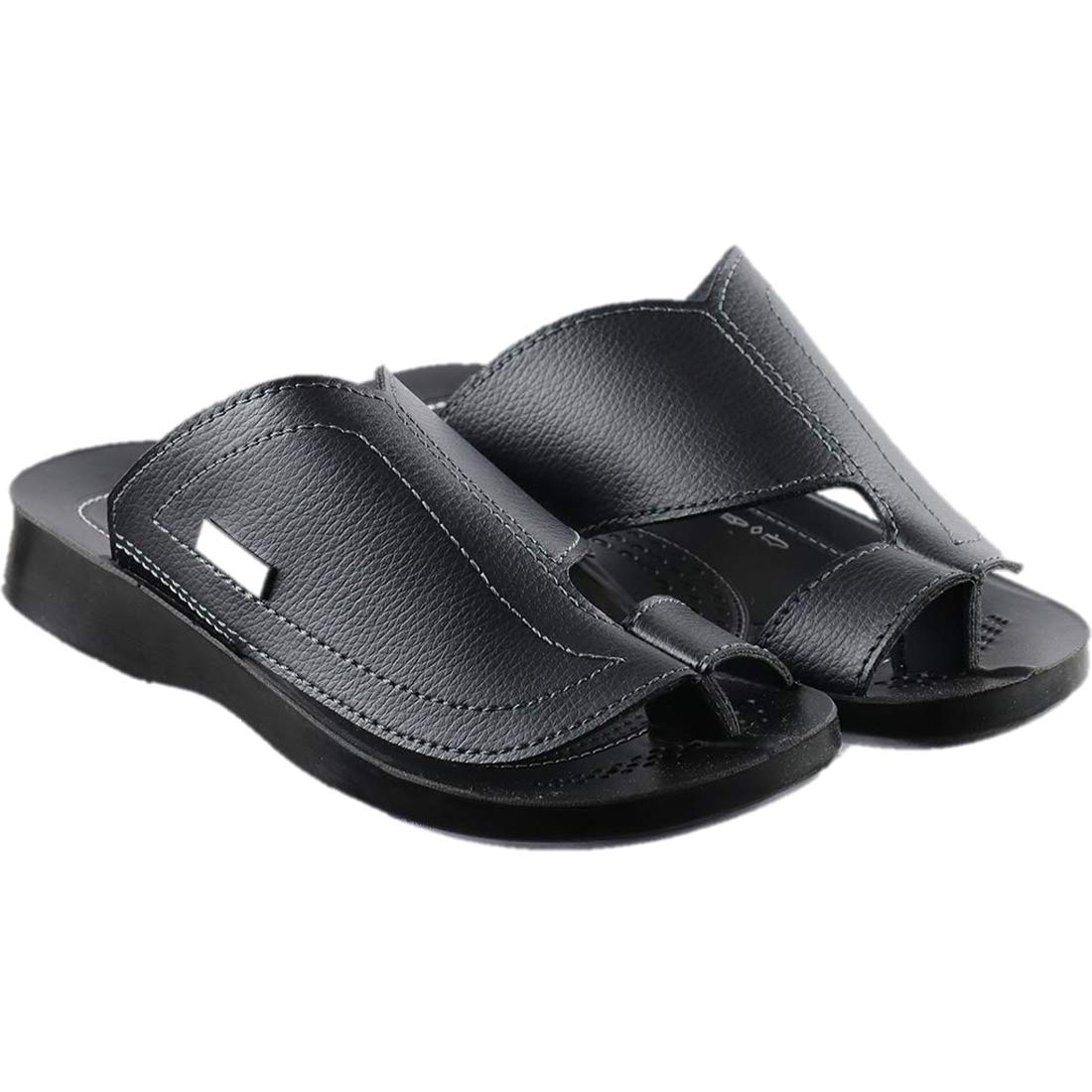 aerosoft PU Casual Slippers for Men-picture-25