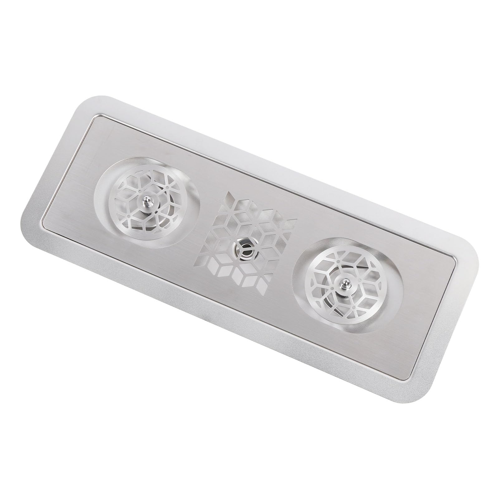 Sciacquatore per brocche in acciaio inox, lavabicchieri per bar, lavavetro a getto ad alta pressione con angolazione regolabile, da incasso, per domestica, caffetteria e
