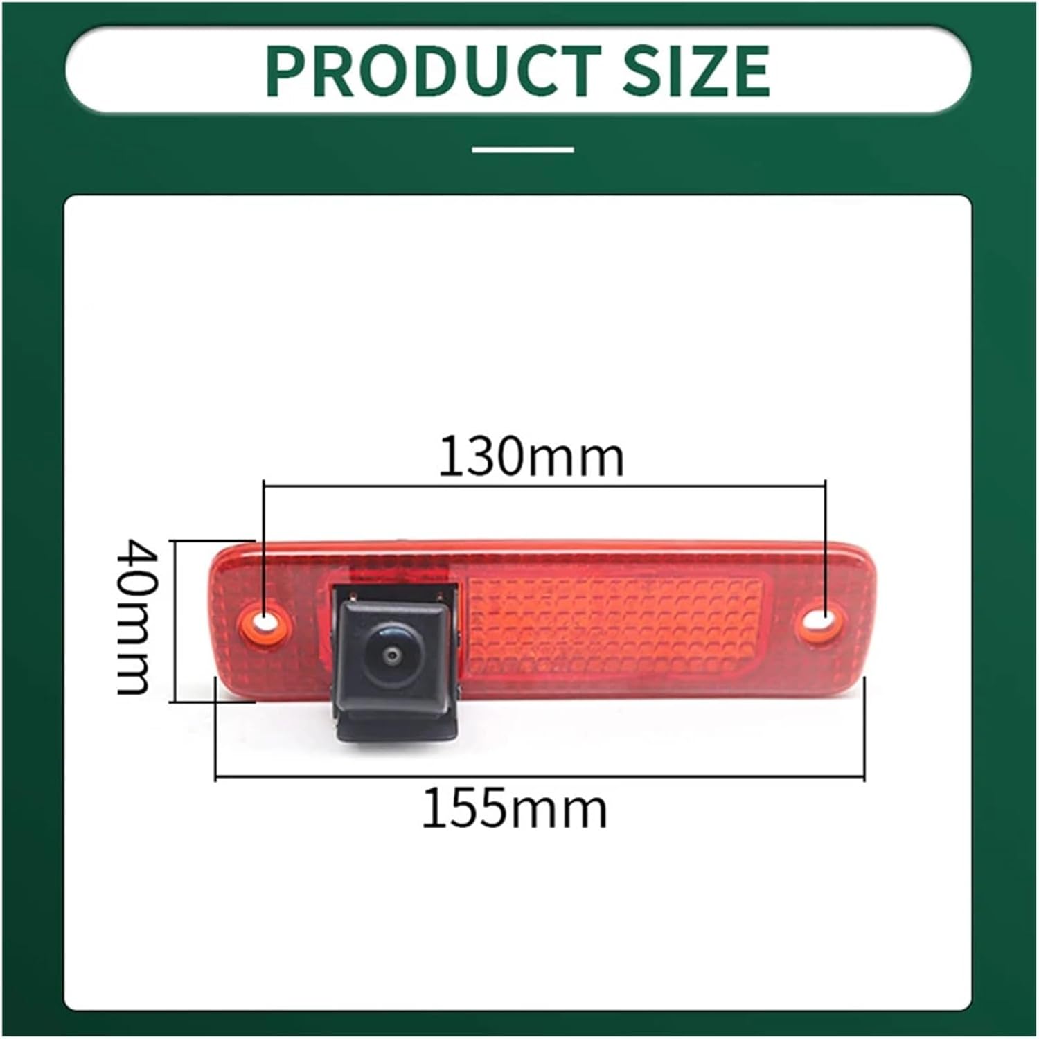 AHD Car Brake Light Rear View Reversing Camera Compatible with Transit MK7 2006-2013 Waterproof Night Vision Backup Camera