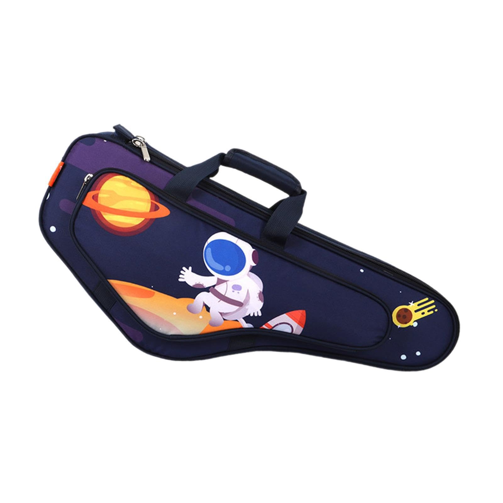budiniao Zaino per sassofono con maniglia, borsa leggera per il trasporto, facile da trasportare ovunque, da indossare a tracolla o come zaino. La custodia per sassofono è