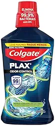 Enxaguante Bucal Sem Álcool Colgate Plax Odor Control 500ml