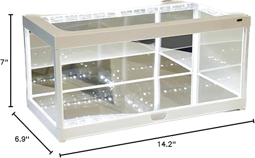 Miniatura 8 de Illumicase+ Vitrina Coleccionable Blanca con Luces LED y Espejo Base y Trasero para Modelos a Escala 164 143 132 124 118 Illumibox