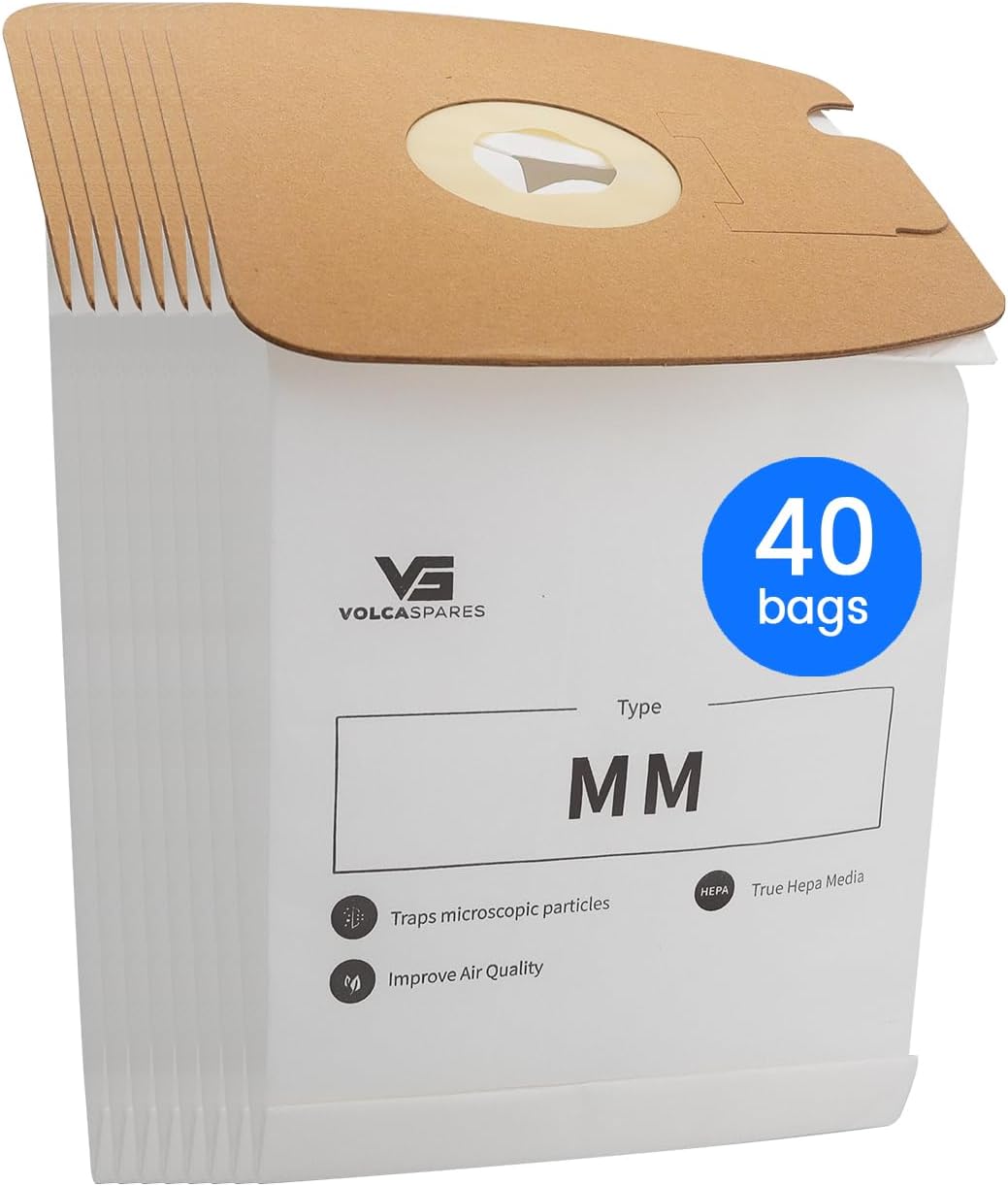 Volca Spares 40 Count Type MM Replacement Bags Compatible