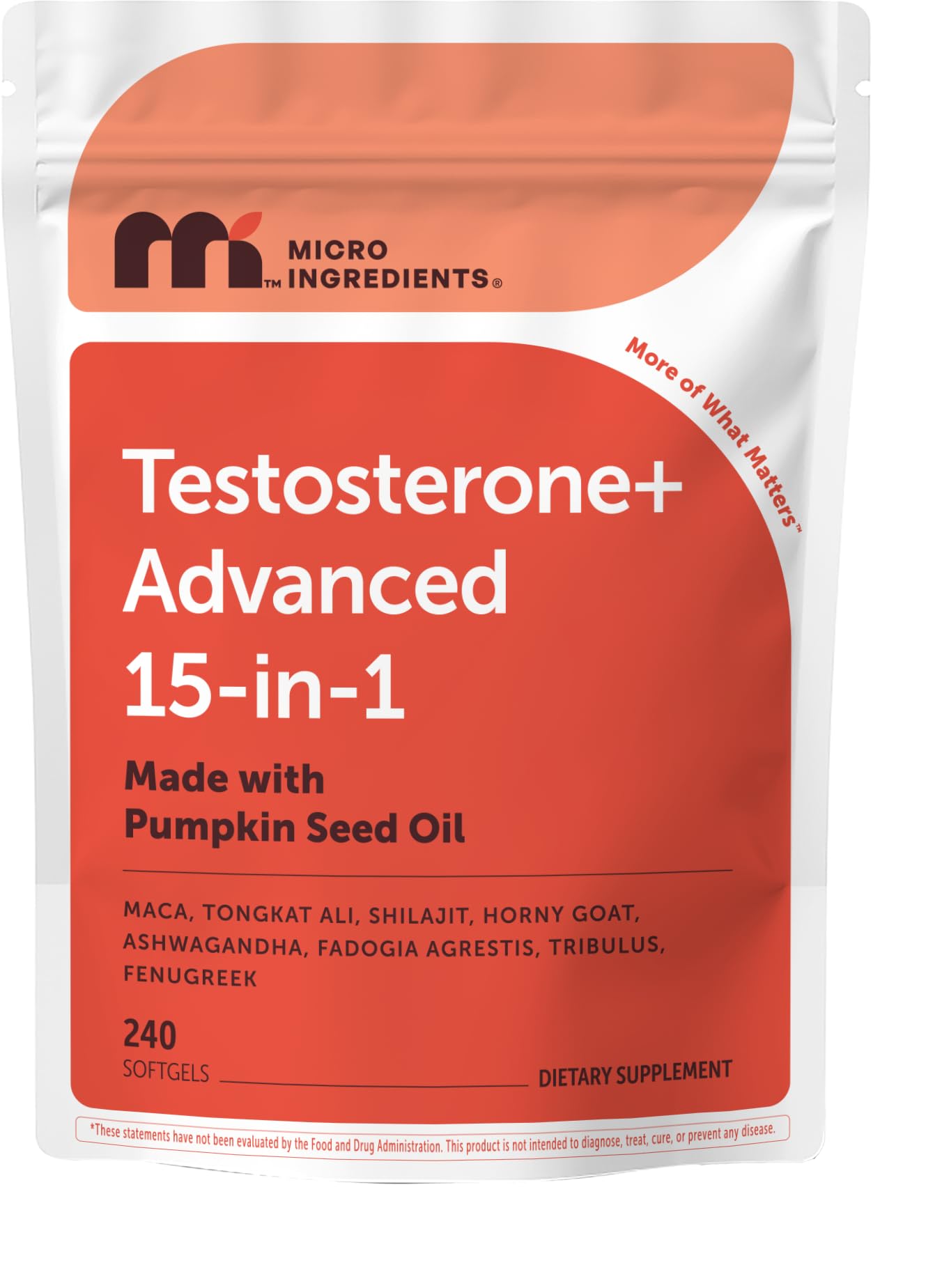 Micro Ingredients Testosterone+