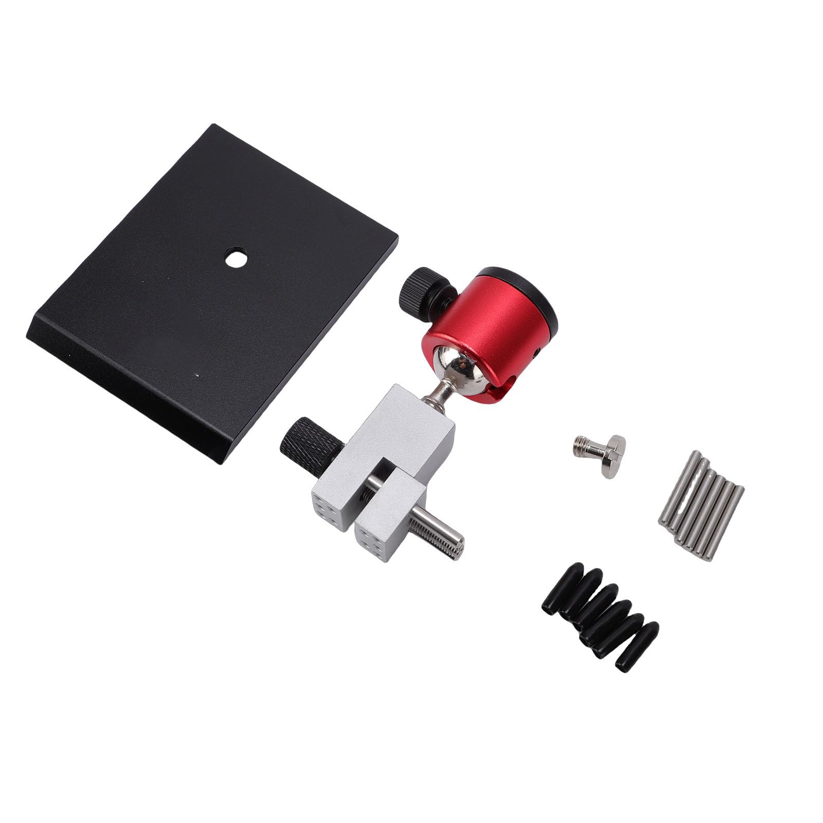 Yctze Morsetto da Tavolo Piccolo, Mini Morsa da Banco con Larghezza di Impugnatura Regolabile, Morsa da Banco Ruotabile a 360° in modalità Portatile Convertibile con Base, Ideale per la Creazione di