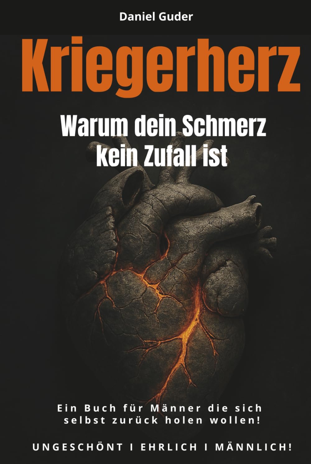 Kriegerherz - Warum dein Schmerz kein Zufall ist: Ein Buch für Männer die sich selbst zurück holen wollen! UNGESCHÖNT I EHRLICH I MÄNNLICH!