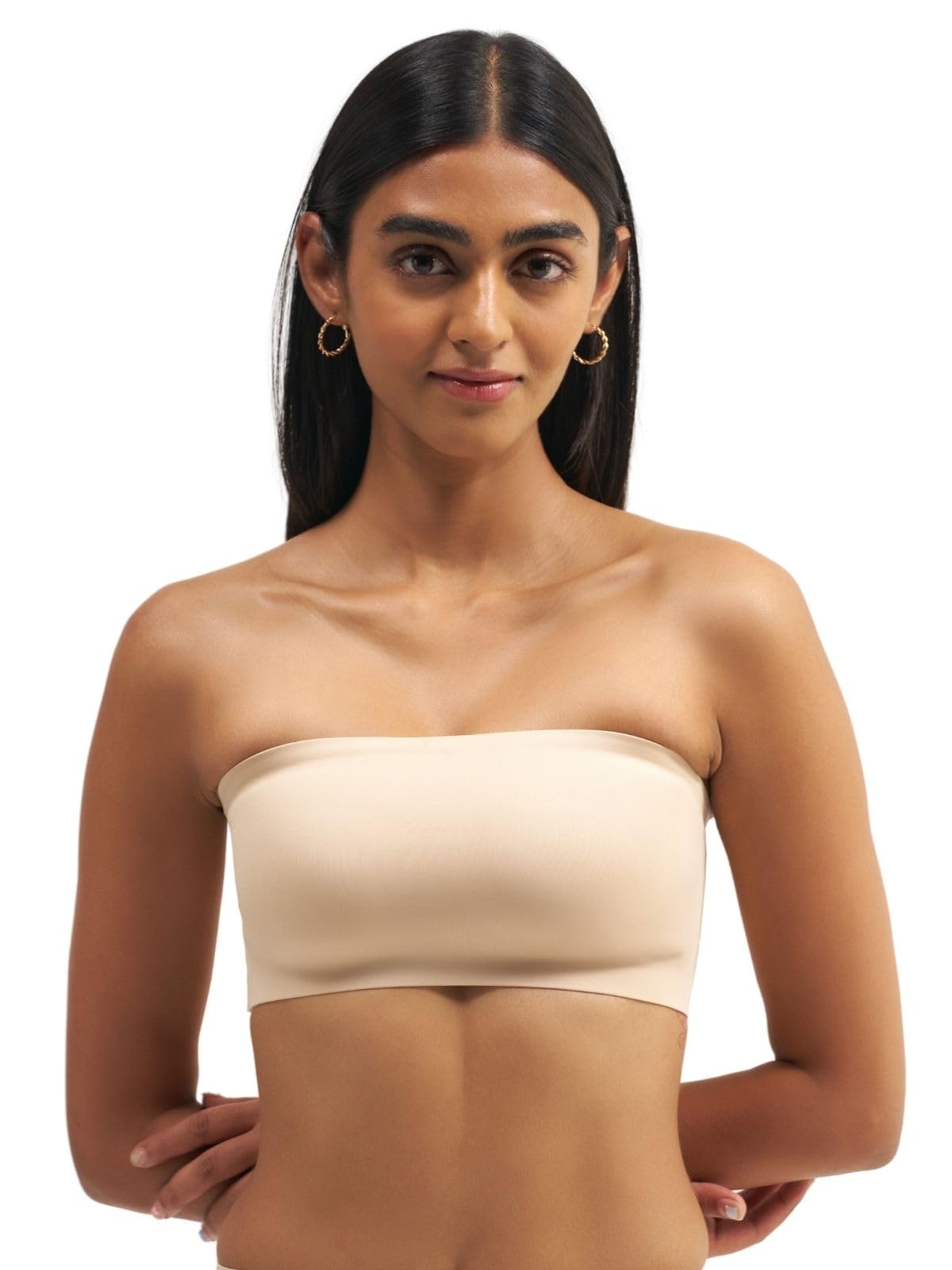 underneat Women Non Padded Seamless Bandeau Bra-picture-7