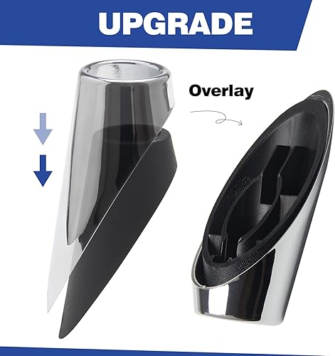 Miniatura 6 de HTRACING Base de antena AM FM adaptador compatible con accesorios Dodge RAM 1500 2500 3500 2011 2012 2013 2014 2015 2016 2017 2018 (negro)
