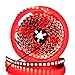 Produktbild XUNATA LED Strip 5M, LED Streifen SMD 5054Heller als 5050 Rot LED Lichtband IP65 Wasserdicht Selbstklebend LED Bander, Ideal für Garten, Weihnachten, Küche, Party (Rot)