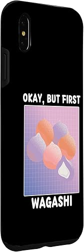 Miniatura 15 de iPhone 14 Pro Cute Kawaii Wagashi Okay, But First Wagashi Japanese Style Case