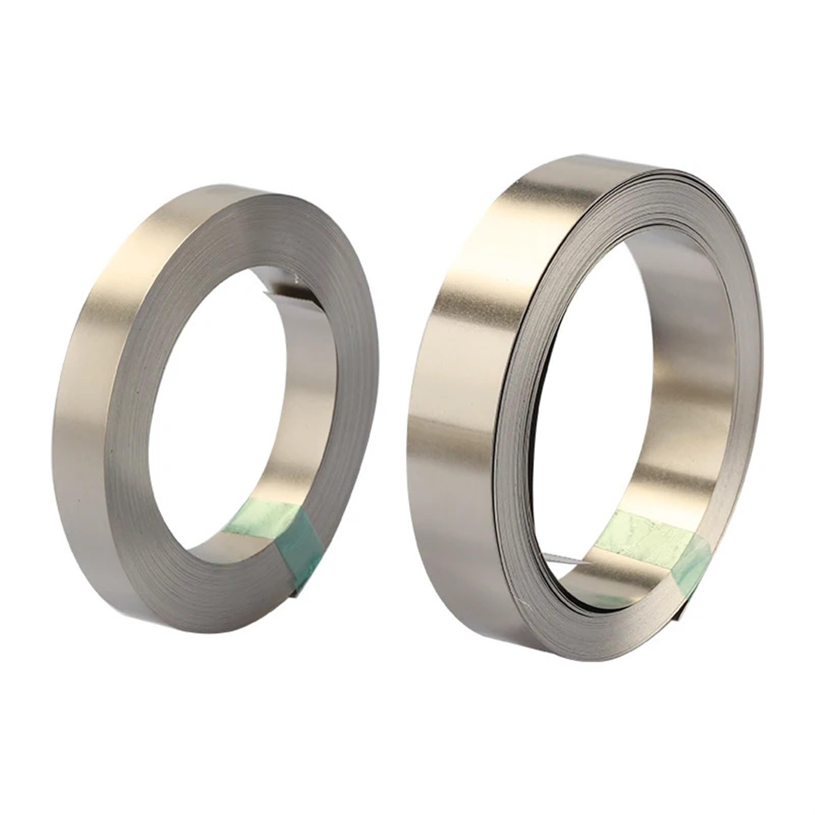 Nastro in strisce di nichel, Nastro in striscia di nichel for ioni di litio 2 pezzi Argento 0,3 mm x (3-30) mm x 10 m(0.3mmx30mmx10m)