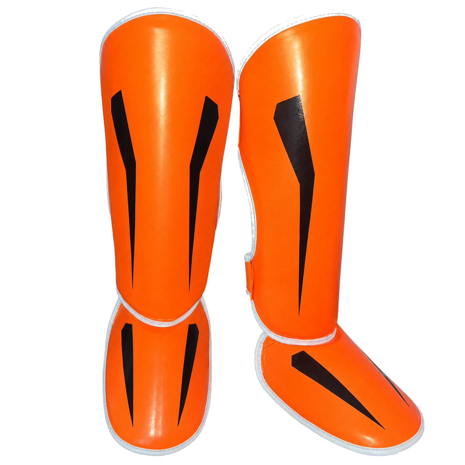 Piedi Protezione Shin Guard,Parastinchi Piedi Protezione Shin Guard,Boxing Parastinchi Uomo e Donna,Regolabili,vestibilità Sicura,Comodo,per Boxe,Taekwondo,Sport da Combattimento
