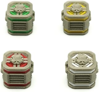 BG Expansions Scatole per oggetti per Nemesis e Nemesis: Lockdown, 60 pezzi, gettoni 3D dettagliati per migliorare l'esperienza di gioco, accessorio compatibile per la registrazione delle stanze