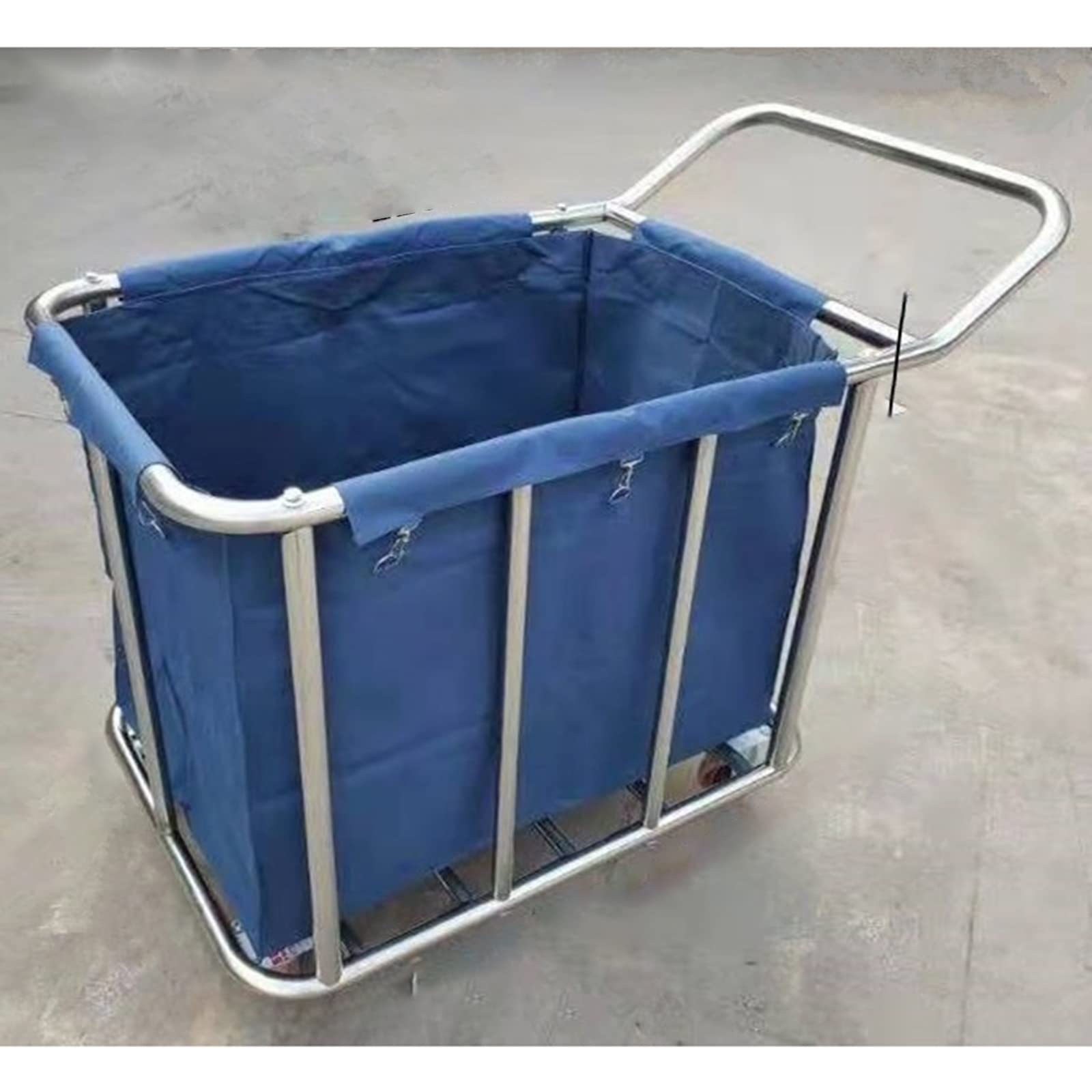 Pralnia Hotel Linen Cart Heavy Duty Duży wózek przemysłowy do szkół, biur, hoteli - wózek na pranie