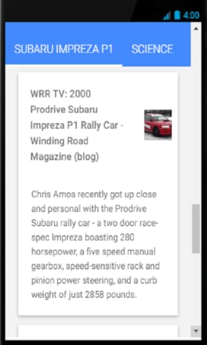 Subaru Impreza P1