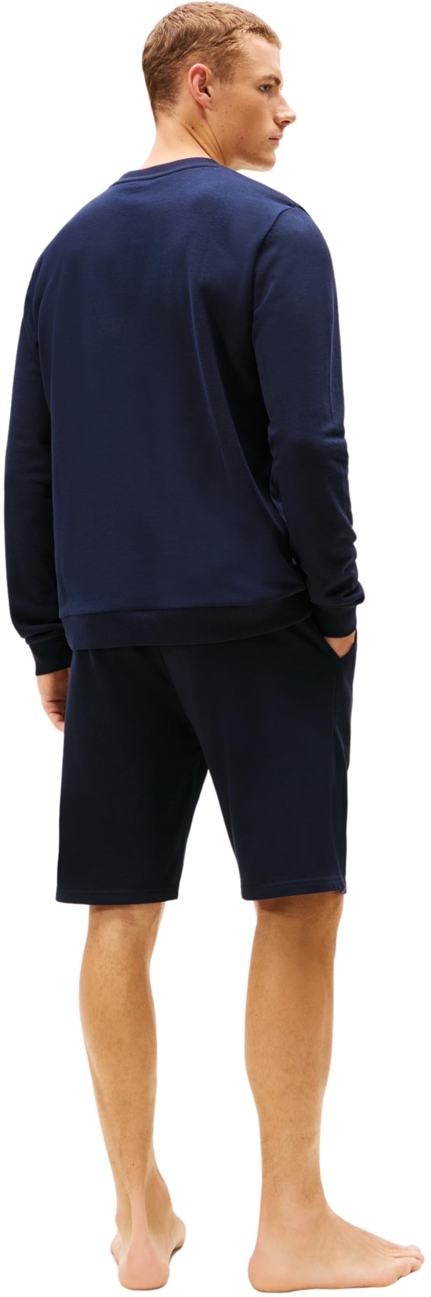 Tommy Hilfiger Herren Sweatshirt Track Top ohne Kapuze