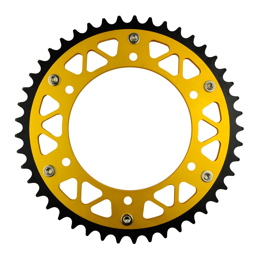 AHL 520 Motocyclette Pignons coniques de chaîne Avant + Arrière pour Suzuki 250 RM250 1983 1987-2009 (13T-48T)