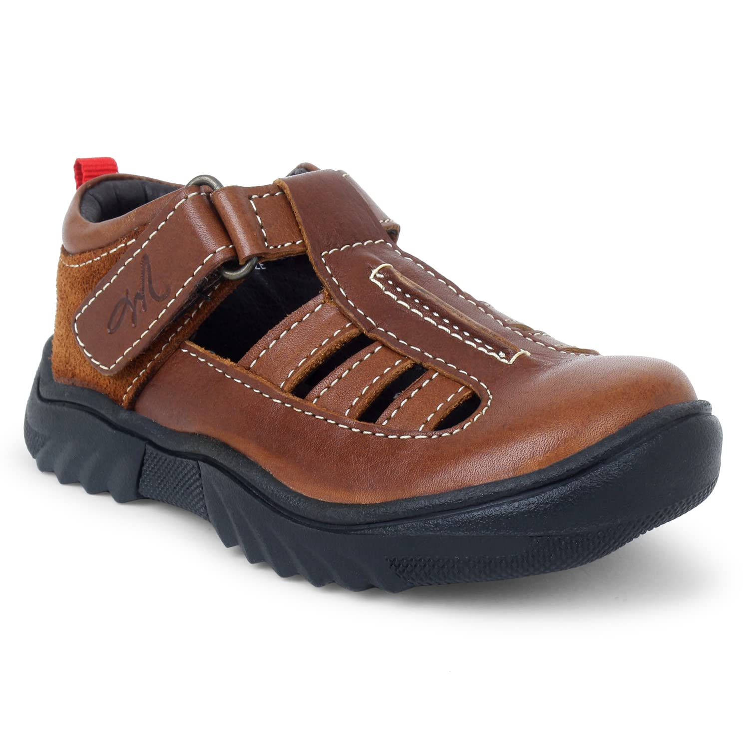 MARDI GRAS Kids Latest Fashionable Genuine Leather Lightweight | Comfortable | Cushioned Insole | Slip Resisdent Shoes for Daily and Formal Wear