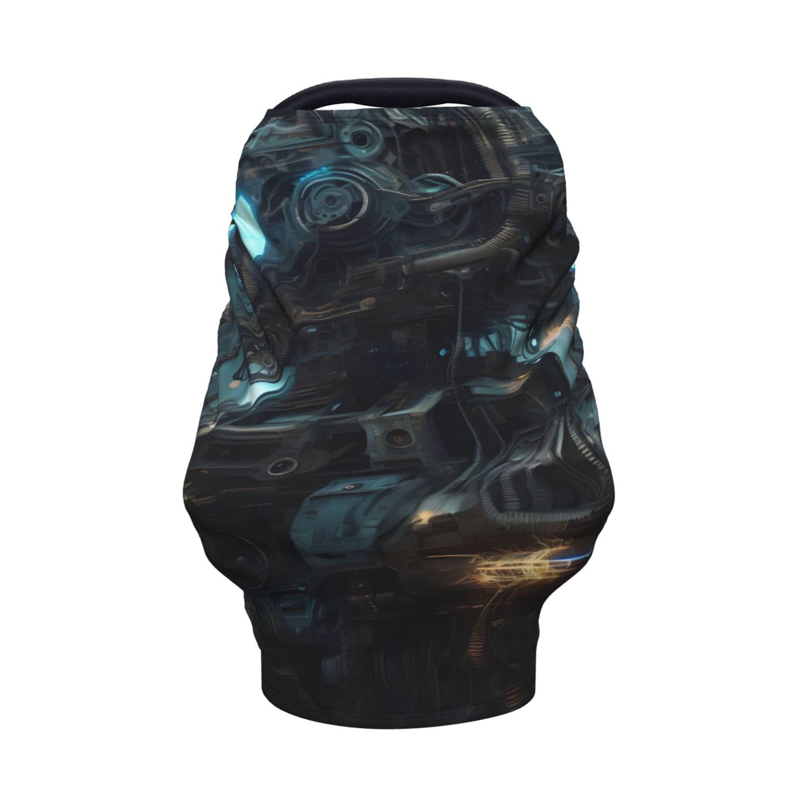 Future Robot Versatile Full-Print Stroller Chair Cover/Nursing Cover, Specially Designed for Your Baby