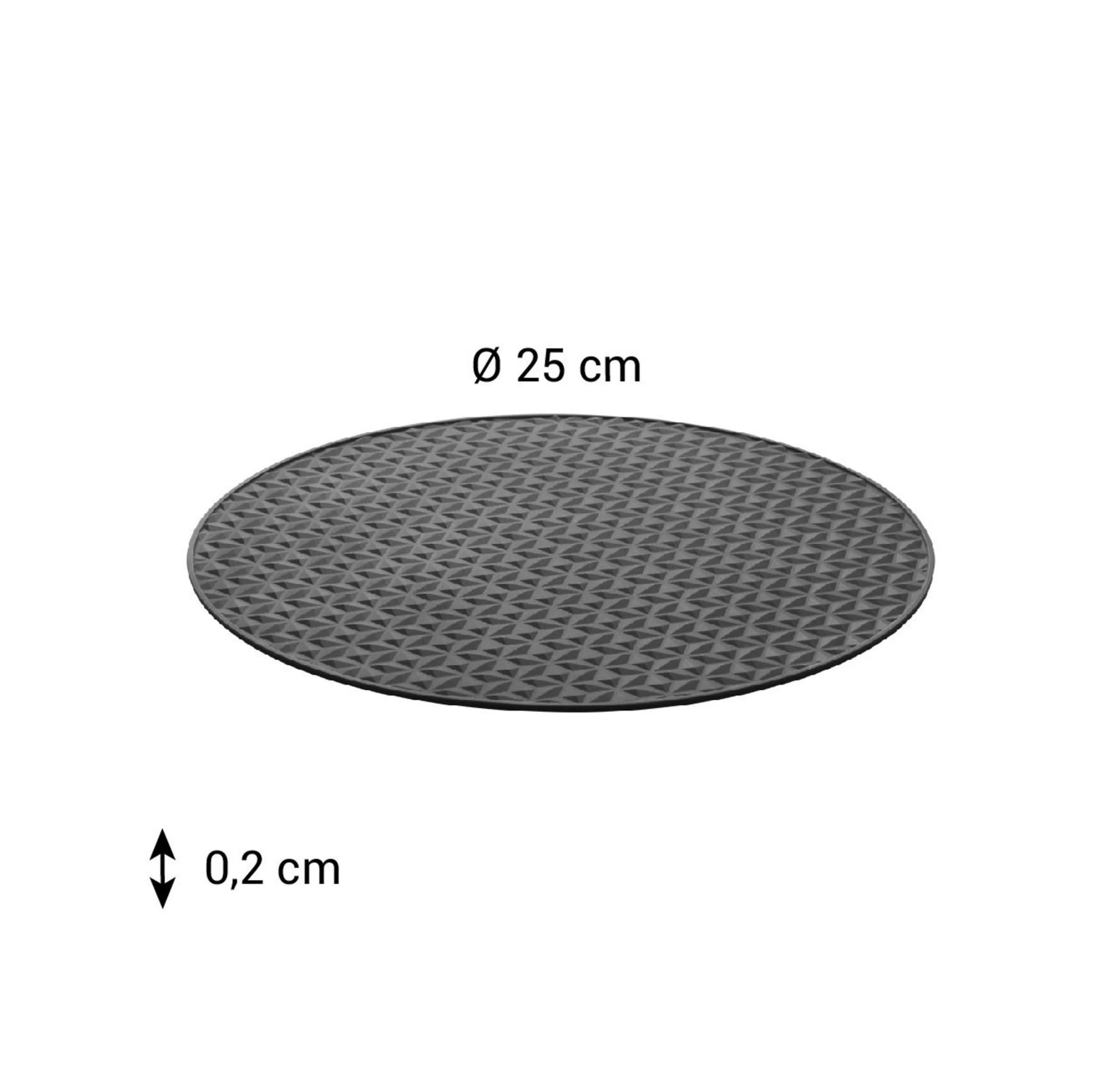 Tescoma 420939 podkładka do kuchenki mikrofalowej Ø 25 cm, silikon, linia Presto