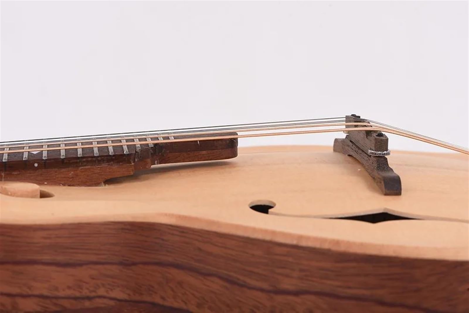 Mandoline Cordes Instrument Mandoline En Forme De F Fabriquée À La Main Avec Table En Épicéa Massif Et Acajou