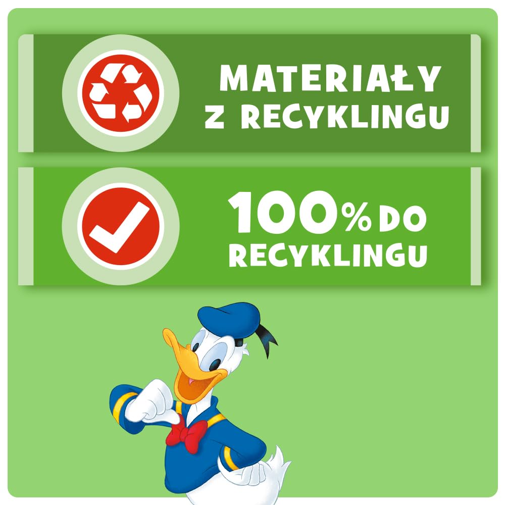 Trefl - Mickey Mouse and Friends, Ciekawski Miki - Puzzle Ramkowe dla Maluchów, 15 Dużych Elementów, Ramka i Sztywna Podkładka, dla Dzieci od 3 lat