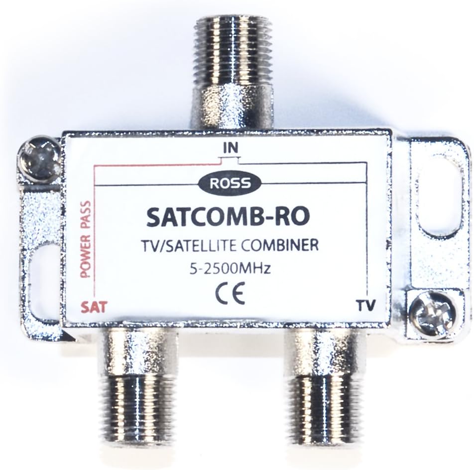Ross TV/Satellite Combiner F Splitter Amazon.co.uk