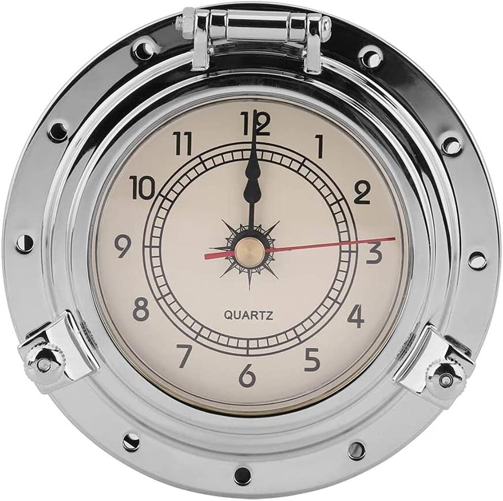 Sorand YachtBarometer, Rom, RetroBarometer, Uhr, Temperatur