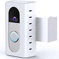 Vista 10 de KIMILAR Soporte Antirrobo para Timbre de Video Compatible con Timbre de Video Inalámbrico Ring/Blink, Accesorios de Soporte de Montaje Ajustable