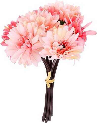 ifundom 7 piezas de decoración de mesa de boda Flores Artificiales para decoración de escritorio de trabajo Plantas artificiales para decoración del