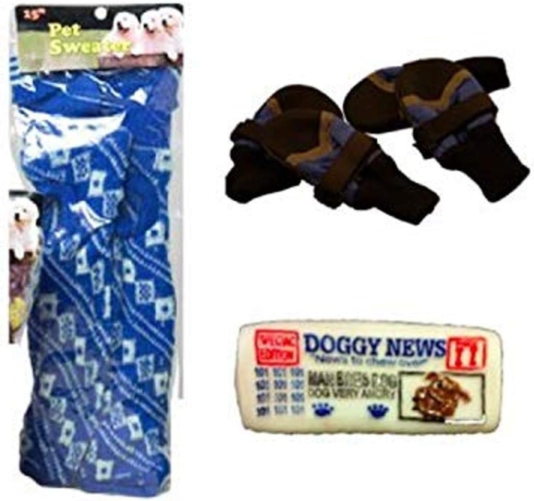 Pyara Paws P1045LNP Winter Pet Kit Pet Boots Pet Supplies
