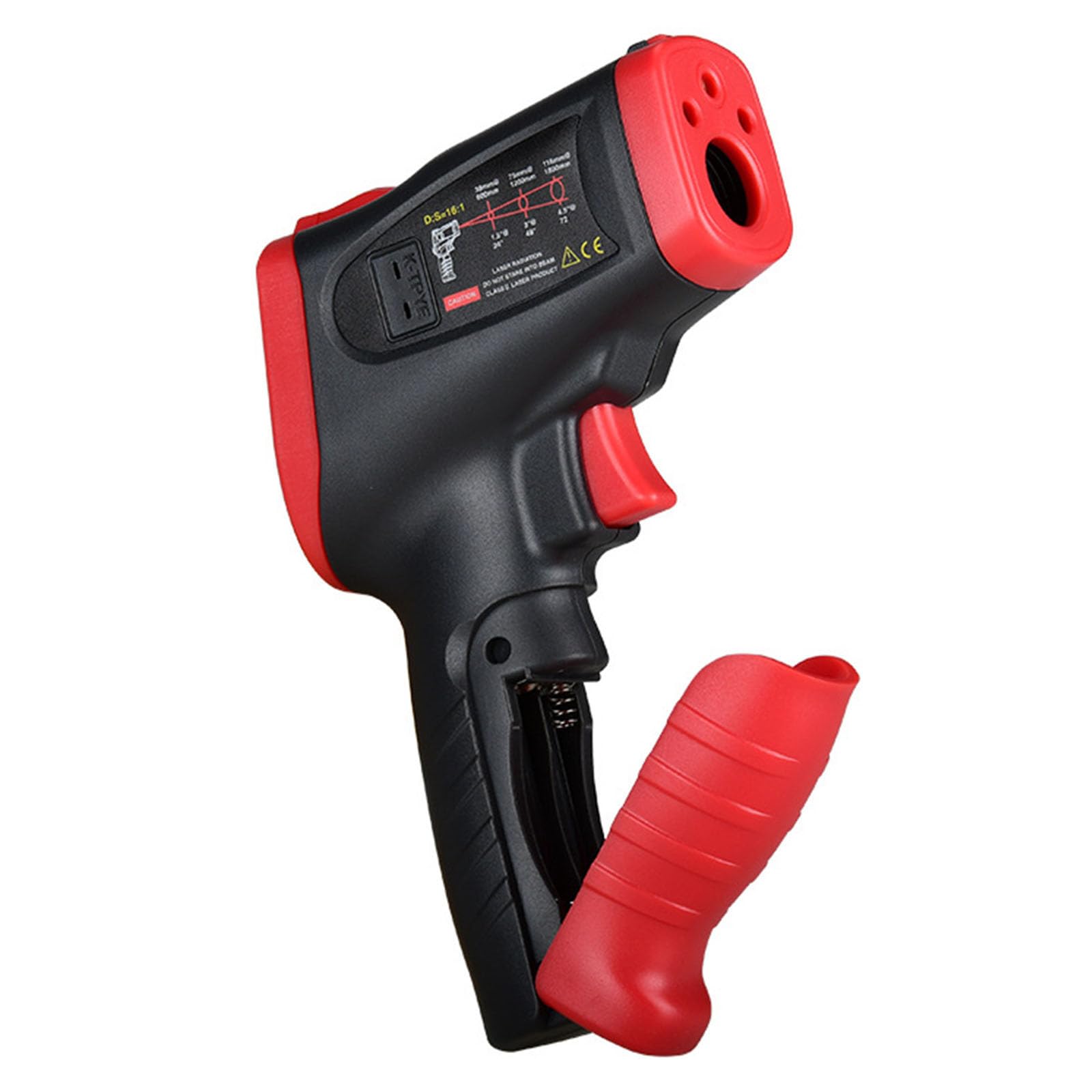 Dispositivo de medición de temperatura ultrared para superficies rápidas y precisas, detección de temperatura, inspección de alimentos, medición industrial