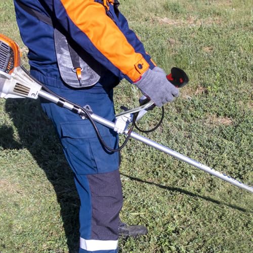 Palanca de Acelerador para Cortacésped en Jardines Grandes con Cable Largo de Aleación 8