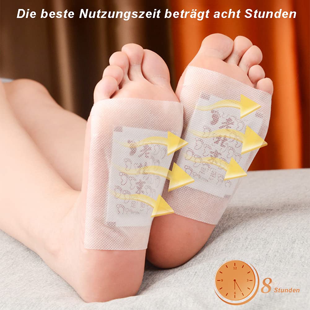 Detox Fupflaster, Detox Foot Patch, Detox Pflaster Fu Bambus, Ingwer,  Wermut Detox Fupflaster Entgiftung Abnehmen Bambusessig  Entgiftungspflaster : Amazon.de: Drogerie & Krperpflege