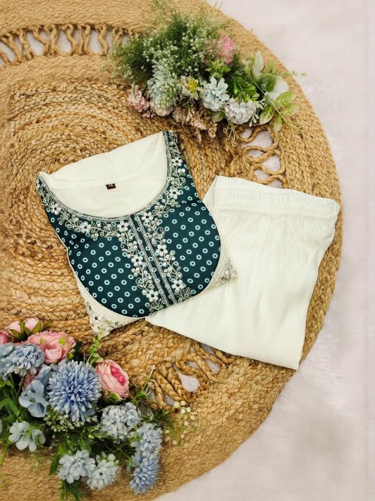 Image of Wedding Outfit For Women Embroidered Shrara Set For Women Designer Silk Kurta With Sharara Pants Festive Ethnic Wear Traditional Outfit For Celebrations Functions Ceremonies And Gatherings