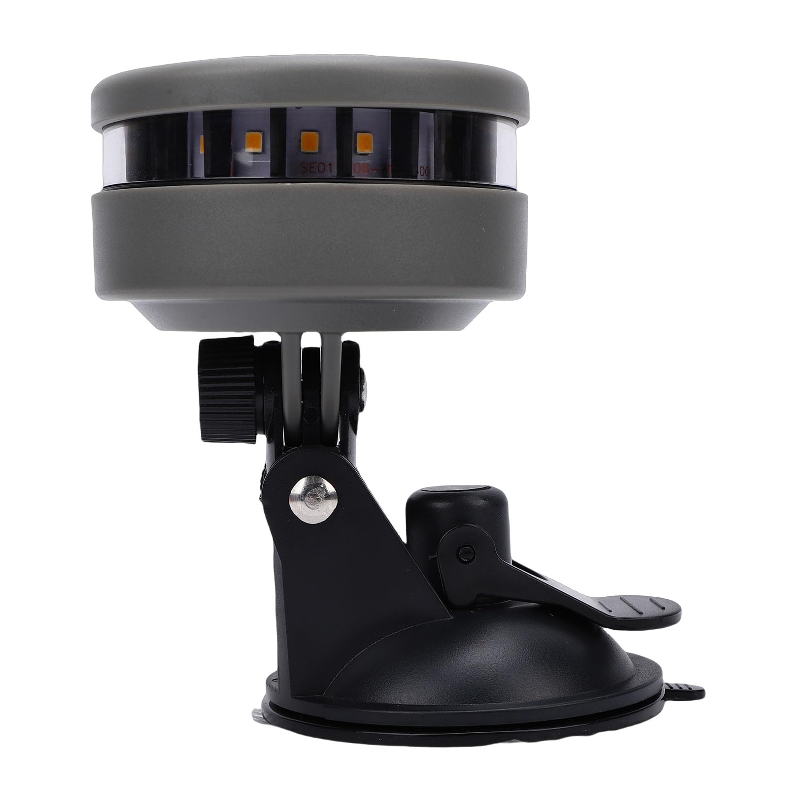 Focket Luci di Navigazione per Barche, visibilità 2NM 55LM IP67 Luce di Poppa a LED Impermeabile, Luce di Ancoraggio con Base a Ventosa per Piccole Imbarcazioni Marine Jon Boat