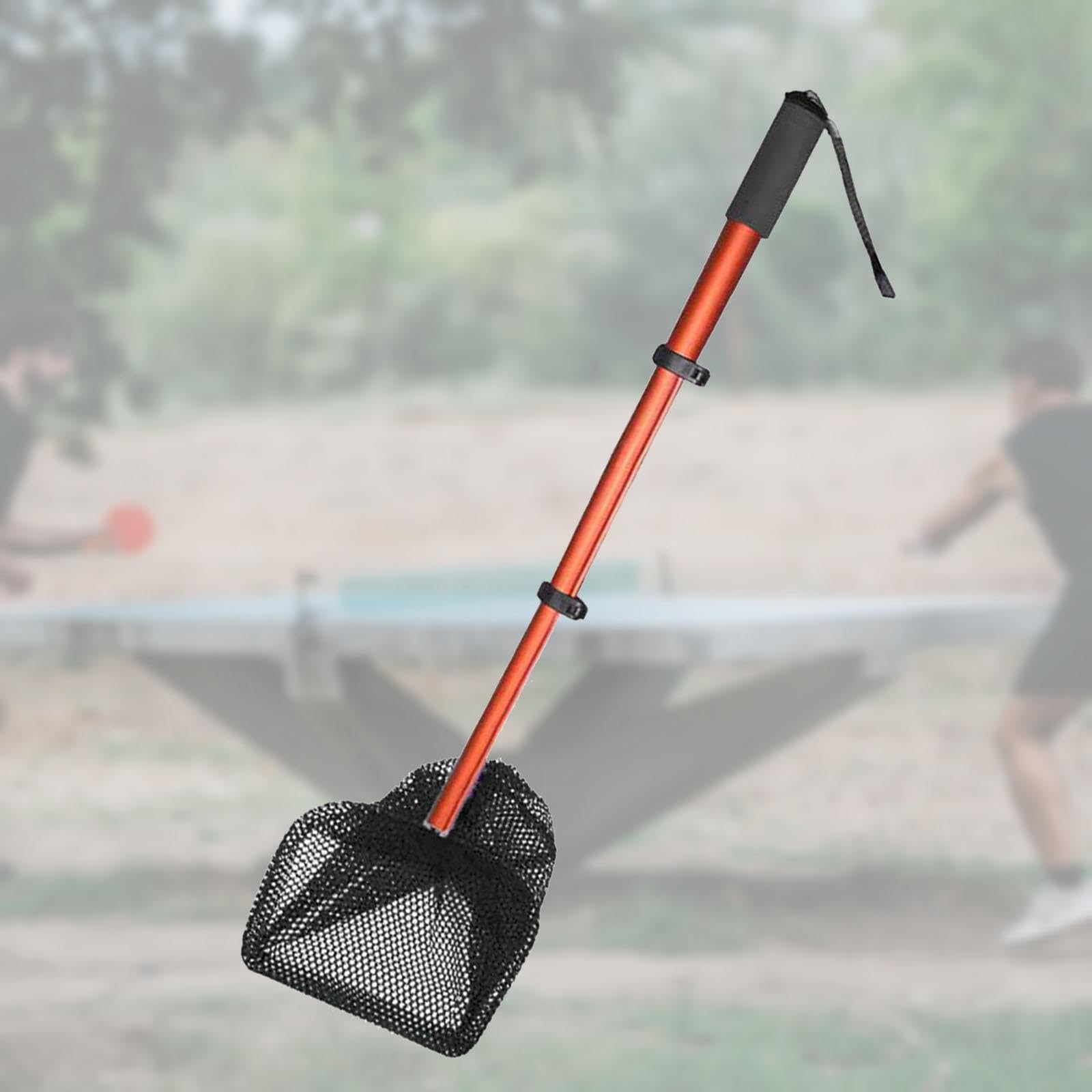 Recogedor de Pelotas de Tenis de Mesa con Red telescópica, práctico contenedor para Recoger y almacenar Pelotas de Pong.