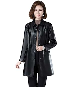 ATTACHMENT Long Mods coat size3 【sample】 SBYOJLPB Women's Fashion Sexy and Winter Solid Long Leather