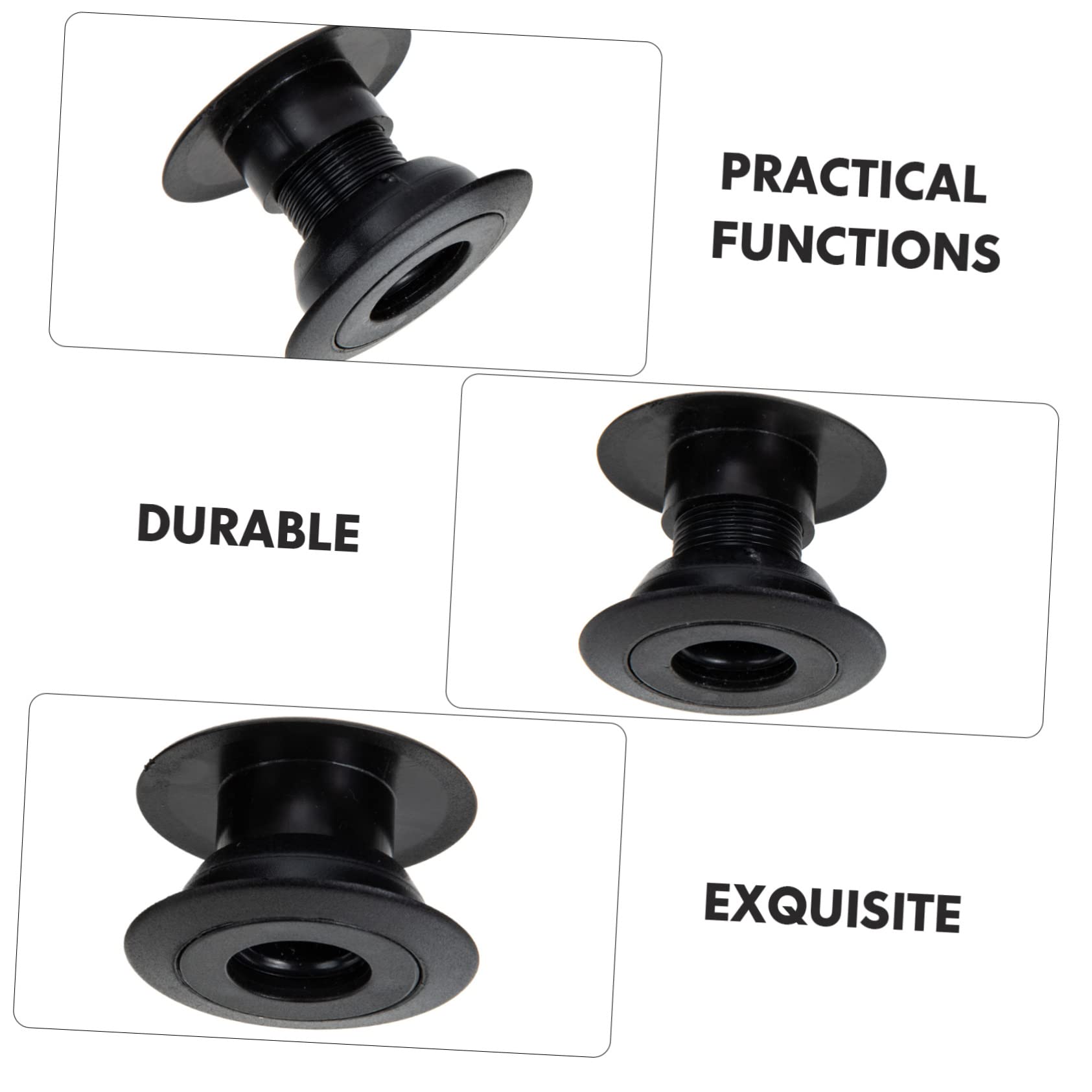 KICHOUSE 10pairs Foosball Table Parts Shafts and Rod Bearings for Efficient Installation and Replacement of Football Machine Accessories