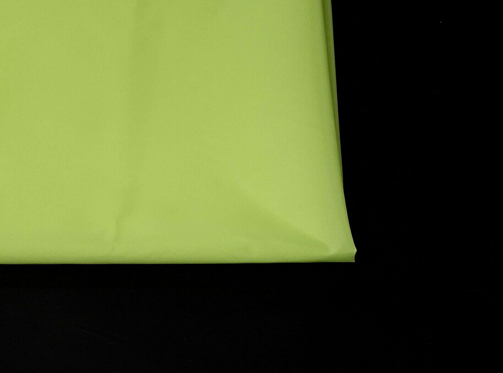 Waterproof 4oz PU Coated Nylon Fabric Lining Material for Bags Covers Repairs Arts Crafts 150cm Wide in 8 Colours (Fluorescent Yellow, 1 Metre)