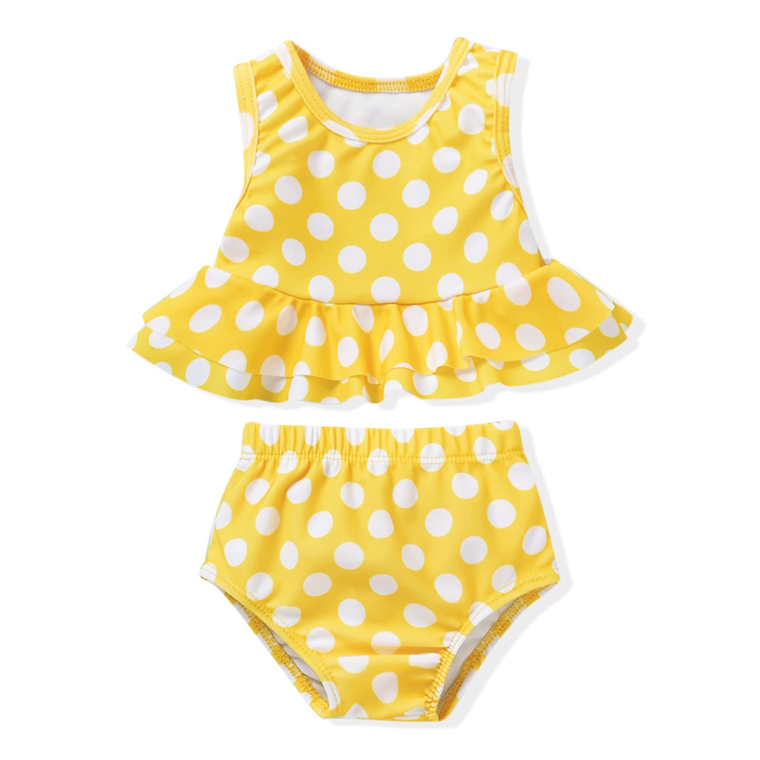 Toddler Baby Girl Bathing Suit Two Piece Swimsuit Bikini Beach Wear