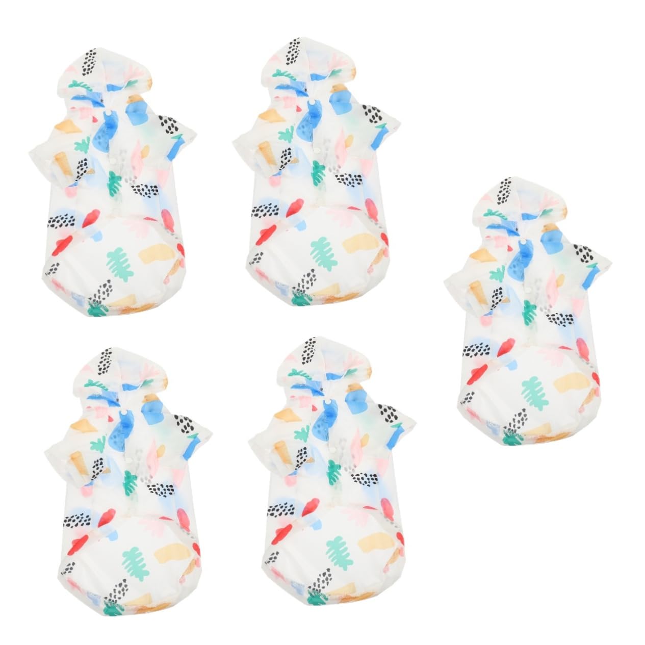 Vêtements pour chiots avec capuche SUPVOX : lot de 5 t-shirts et gilets d'été