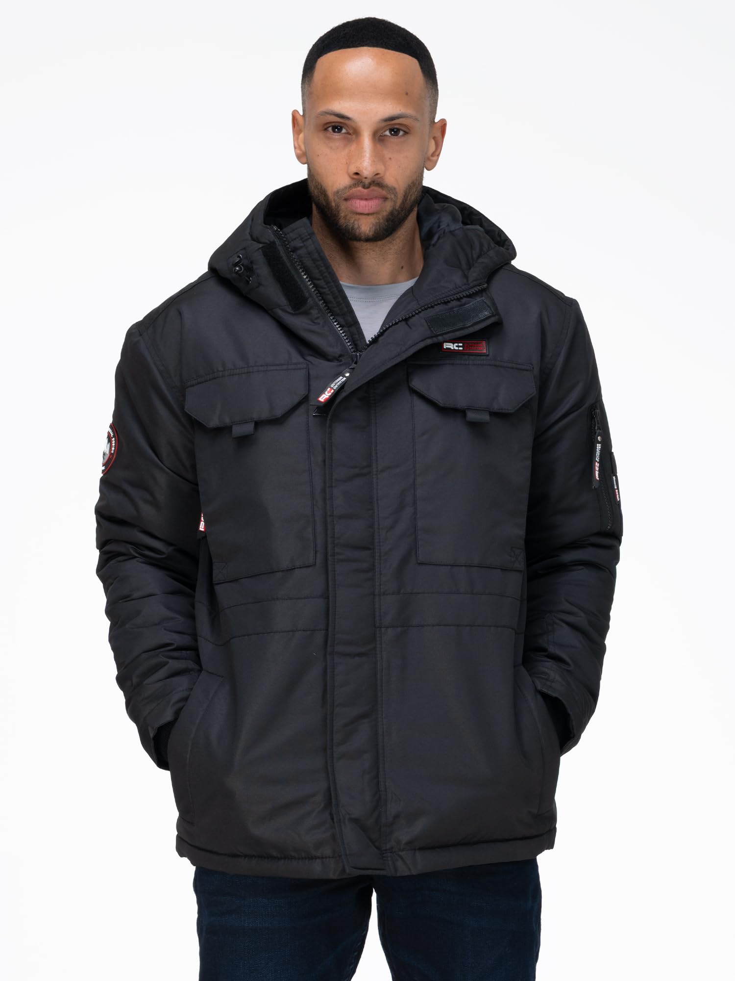 Rock Creek Giacca invernale da uomo con cappuccio H-400