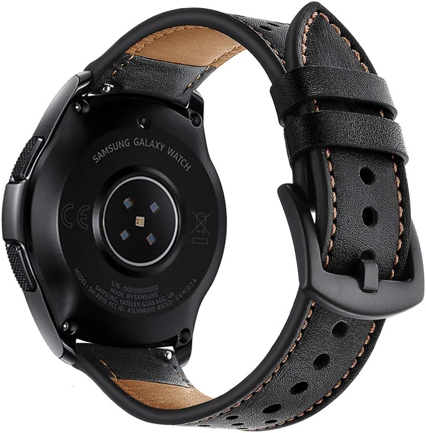 OXWALLEN Compatible with Samsung Active/Active 2, Samsung Galaxy Watch 42MM 41MM 45MM 46MM, Gear Sport, Vivoactive 3 Quick Release Watch Band, fit 20mm 22MM Mens Watches