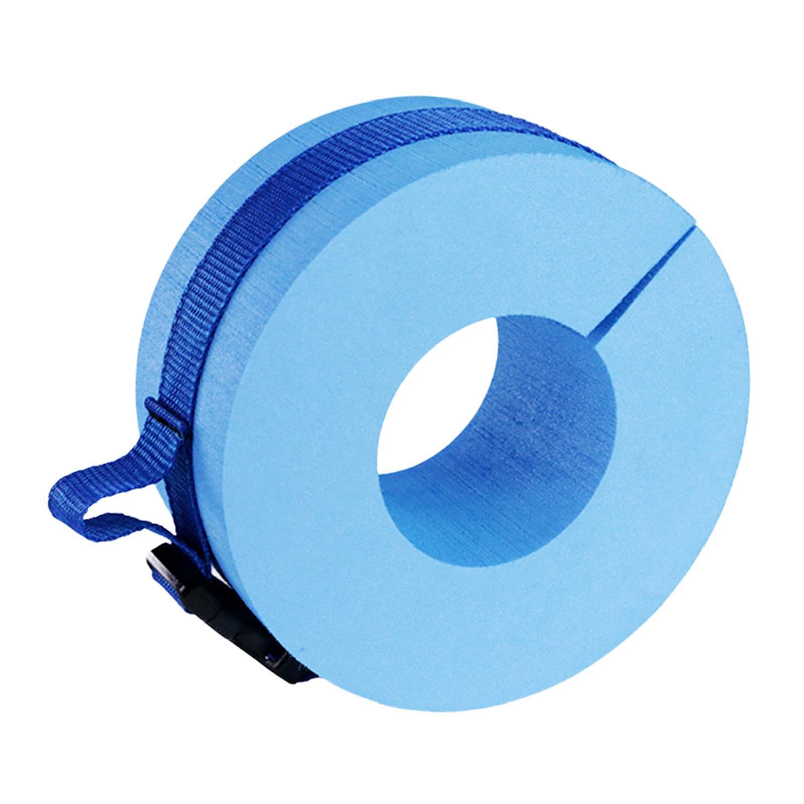 LIXSAZSE Swim Arm Bands Floats Tube Kids Children Adult Water Sports Safety Sleeves Swimming Arm Float Rings Legs Water Float Swim Bands Floats Tube Swimming Rings EVA Foam Sleeves, Blue with Buckle