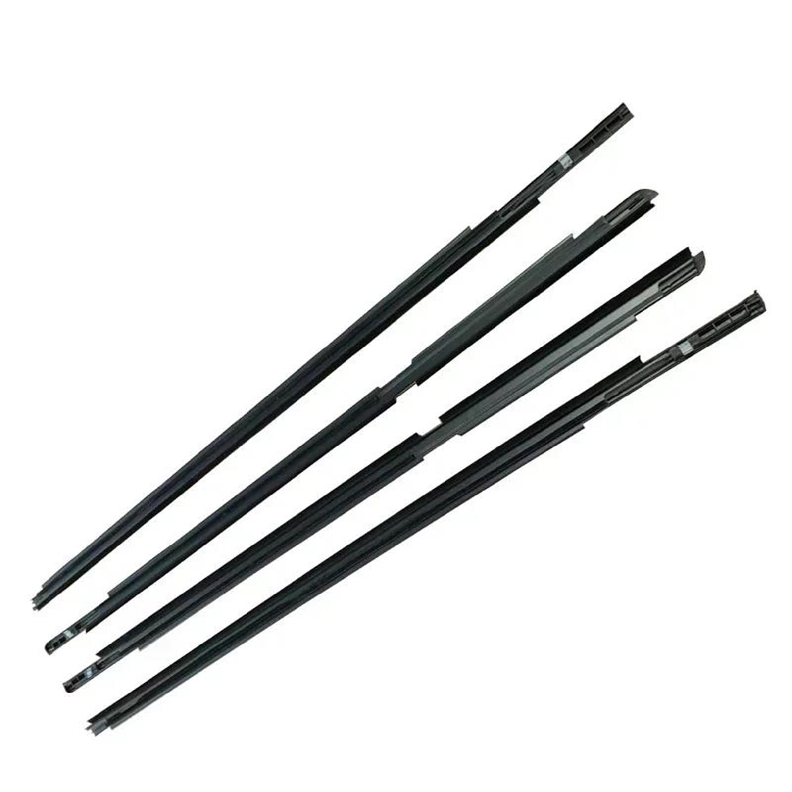 Guarnizioni Vetro Finestrini 4 Pezzi Guarnizione per finestrino portiera Auto per Toyota per Yaris per Hatchback 2006 2007 2008 2009 2010 2011 2012 2013