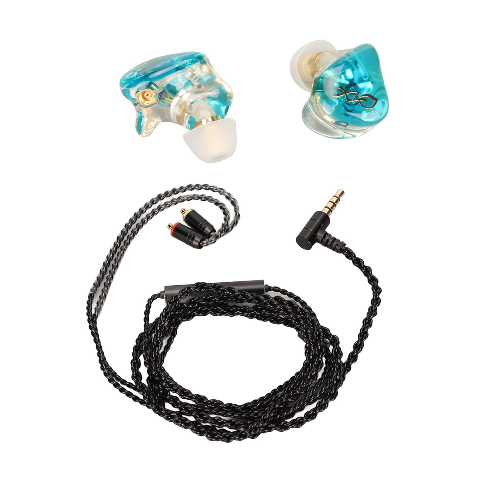 Auricolari per Monitor Cablati Acuti Nitidi Bassi Potenti per Musicisti e Amanti della Musica Auricolari in Grafene in Rame con Cavo MMCX Staccabile (#4)
