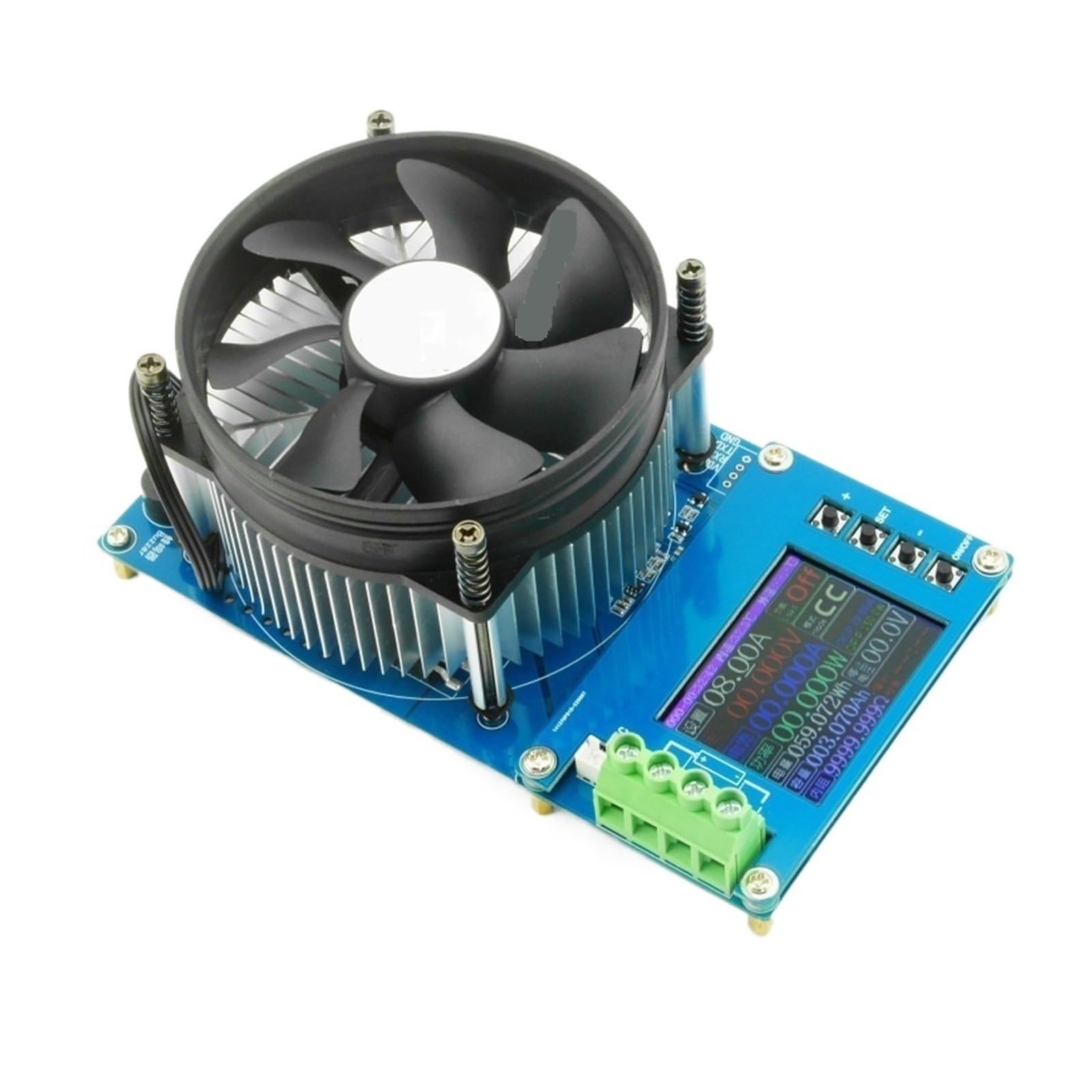 150W 20A 4-przewodowy Tester baterii litowej Pojemność Rezystancja wewnętrzna Monitor napięcia prądu Wyładowarka Obciążenie elektroniczne CNC Precyzyjne Wykrywanie