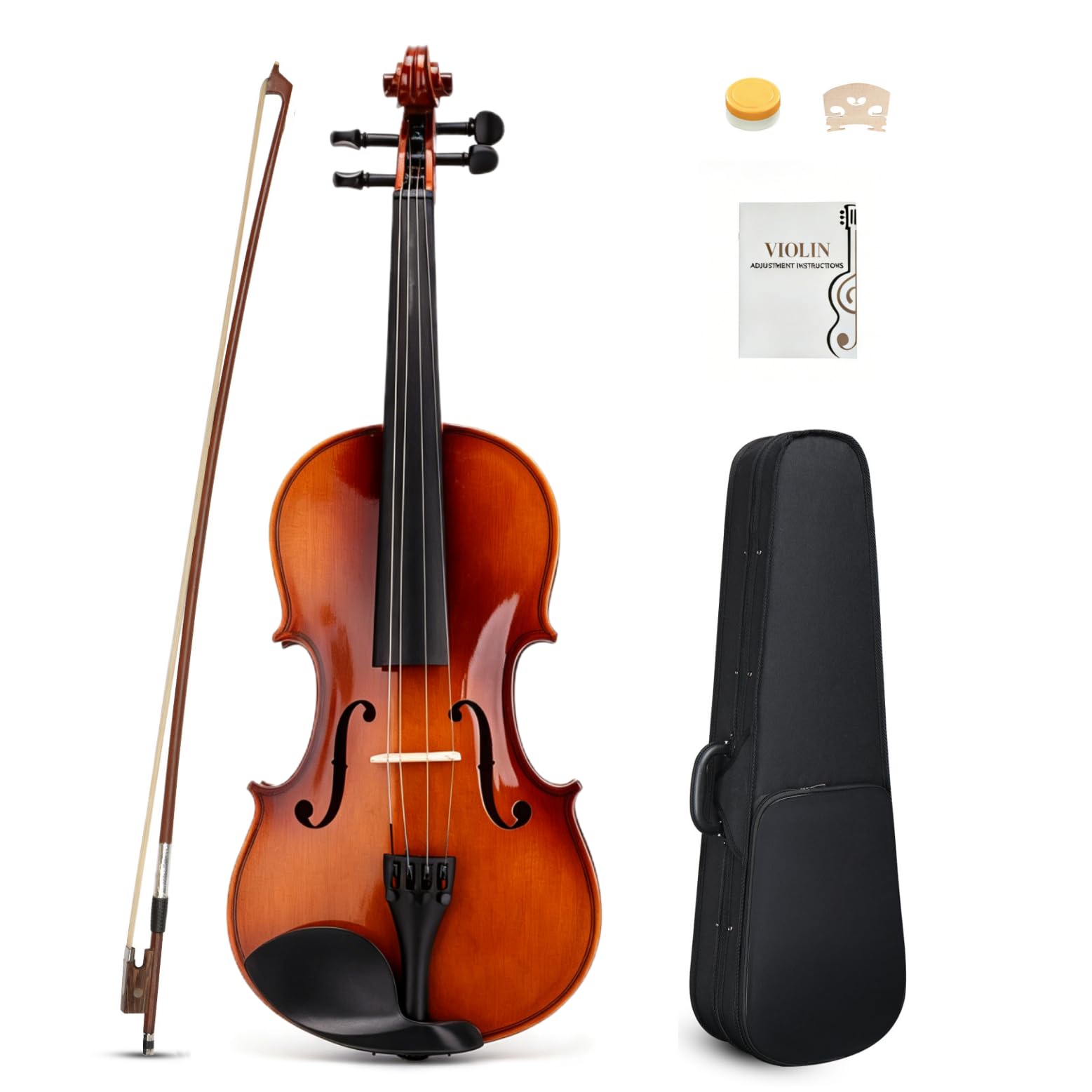 Amazon.com: Ktaxon 3/4 Violin for Beginners, Fiddle for Students